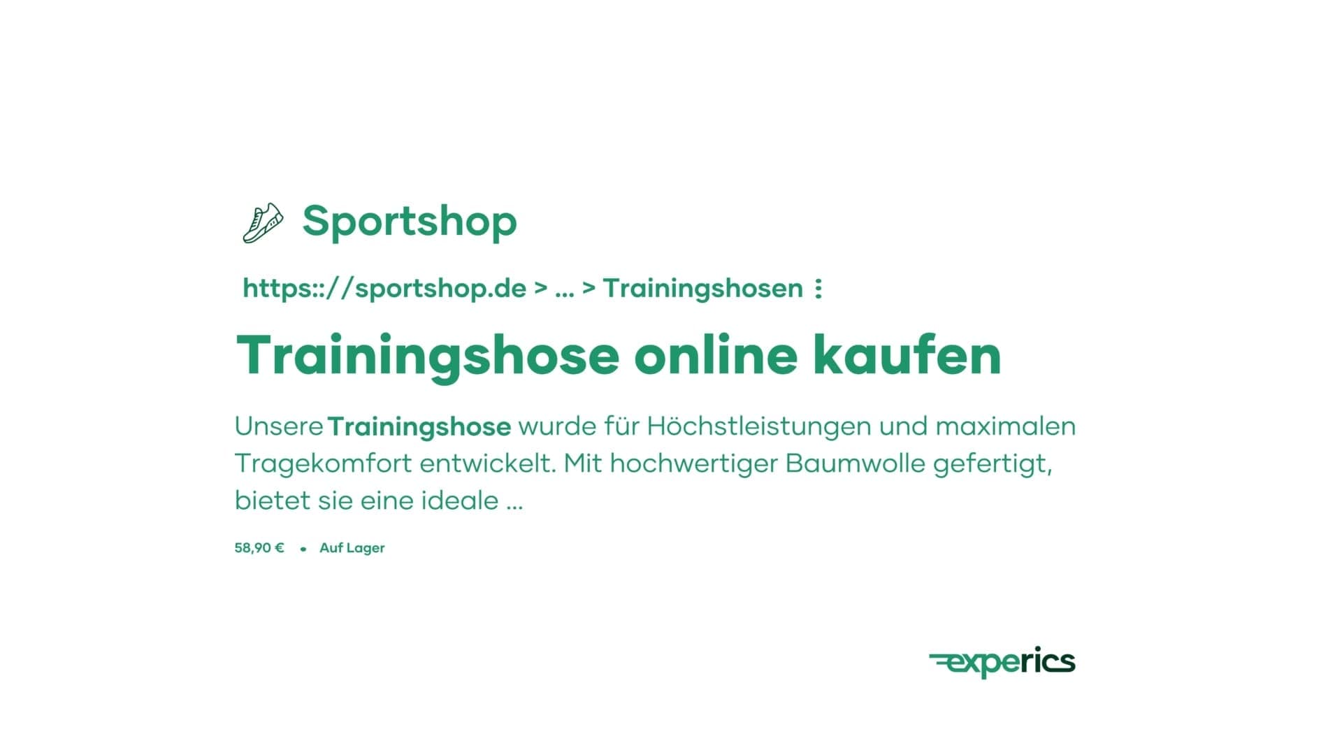 Snippets mit abgebrochenen Sätzen wirken nicht sonderlich einladend auf Nutzer.